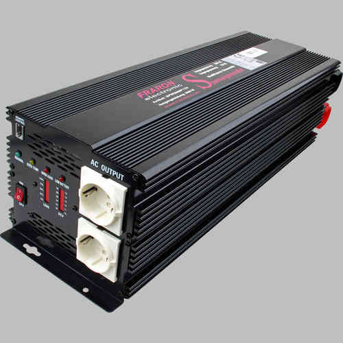 Inversor de corriente FRARON 12-230V de 5000 W onda modificada