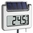 Termómetro Digital Solar para jardín, iluminado.