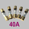 Set de 5 Fusibles tubo AGU 40A