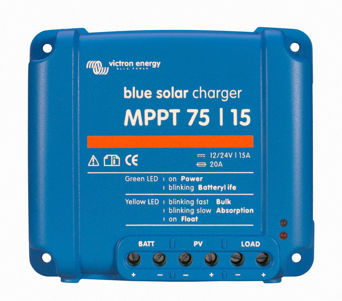 de carga solar MPPT Victron 75/15A/12-24V TFV - Solar
