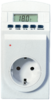 Reloj enchufe temporizador con termostato 220V/16A
