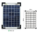Panel solar policristalino 5Wp/18V