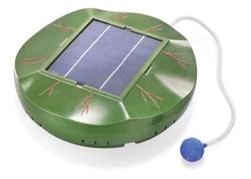 Oxigenador solar flotante de estanques