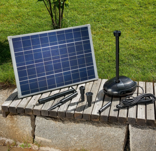 Fuente solar para estanques Génova 1700L - 2m