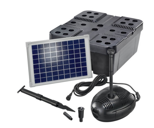 Kit solar de filtrado estanques Pro 630
