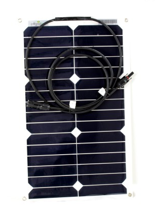 Panel solar flexible 20w de alta eficiencia.