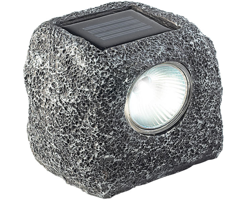 Piedra foco solar led blanco IP44