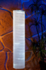 Lámpara solar decorativa columna 10 leds 100 cm