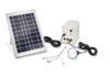 Cargador solar 5W con batería USB y lámpara led