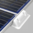 Soporte ABS para placa solar en CARAVANA/tejados de plástico.