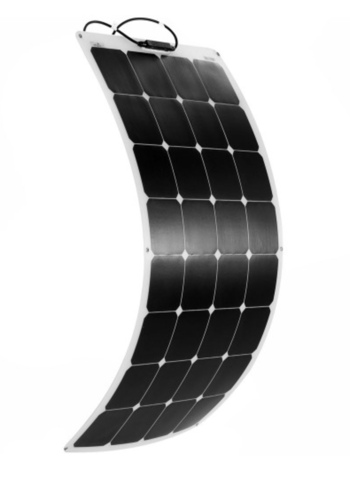 Panel solar marino semiflexible monocristalino de 110W ETFE-SPR