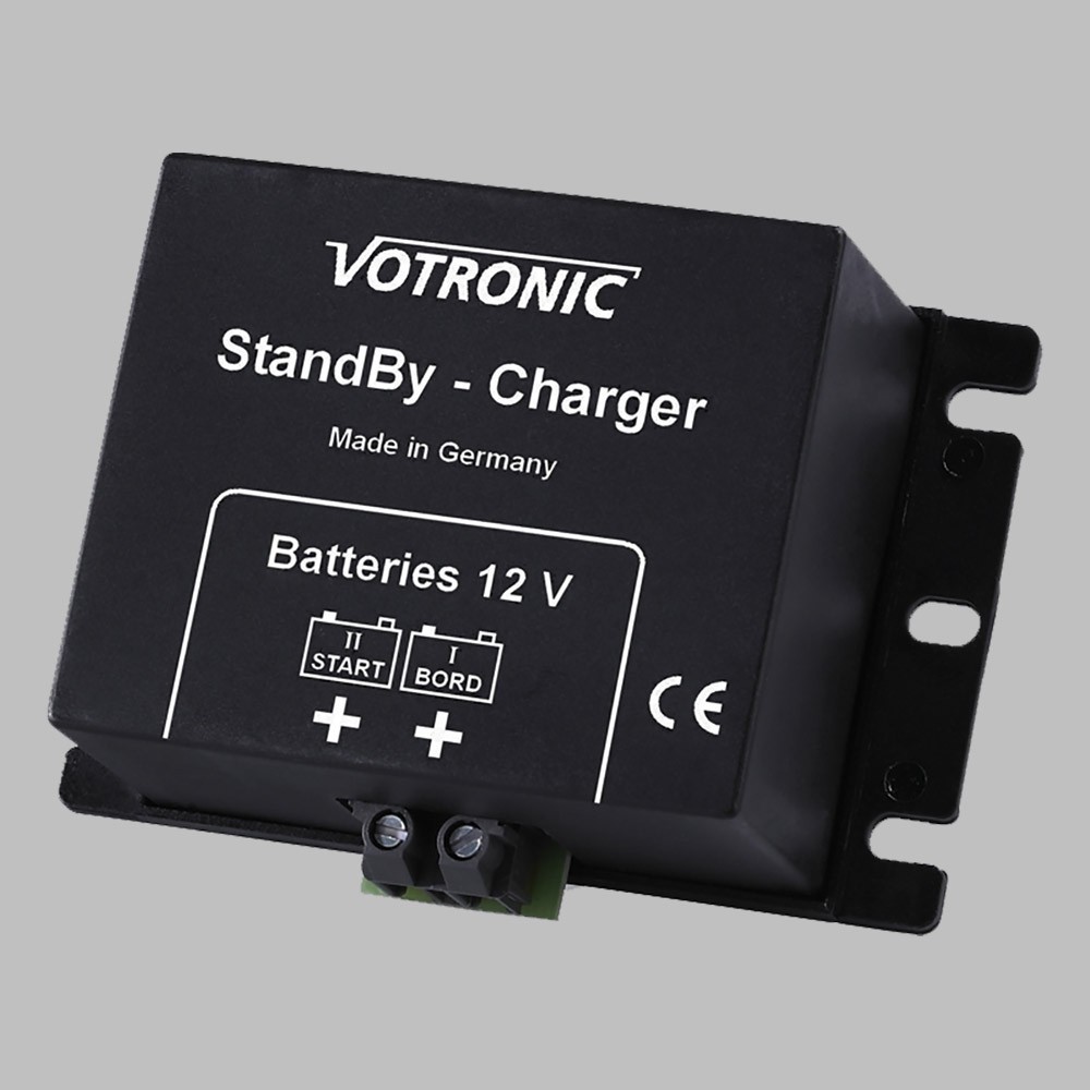 Cargador de mantenimiento de baterías de 12 voltios Votronic - - Solar
