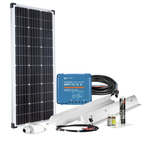 Kit solar autocaravana 100W MPPT