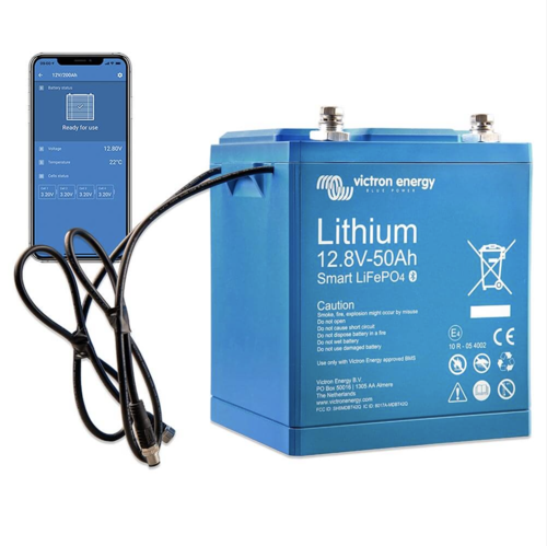 Batería de litio de 12,8V Smart 50Ah