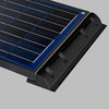 Soportes negros panel solar autocaravanas