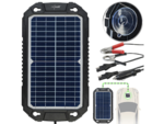 Cargador solar 12V 10W para baterías de arranque.