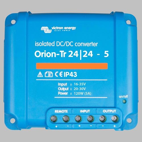 Convertidores CC/CC Orion-Tr aislado 24V/5A/12A